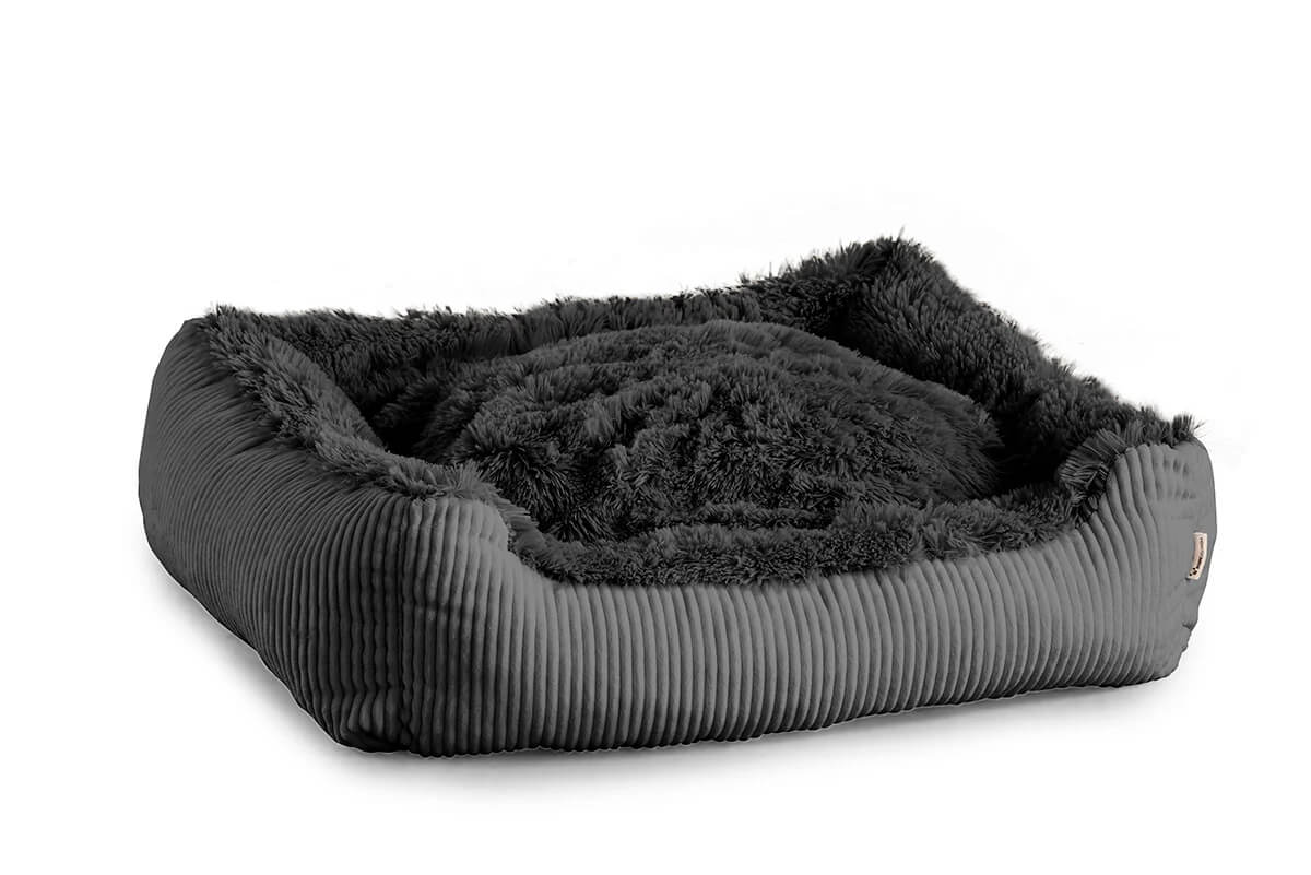 Vsepropejska Shaggy pelech pro psa s kožíškem Barva: Černá