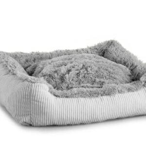 Vsepropejska Shaggy pelech pro psa s kožíškem Barva: Šedá