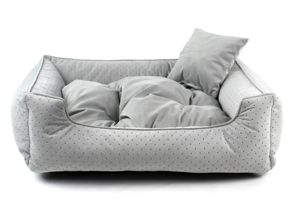 Vsepropejska Snug elegantní pelech pro psa Barva: Světle-šedá