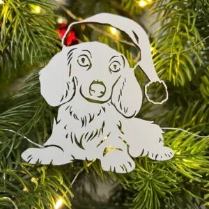 Vsepropejska Vánoční baňka s jezevčíkem – ozdoba na stromeček Typ: Baňka 4