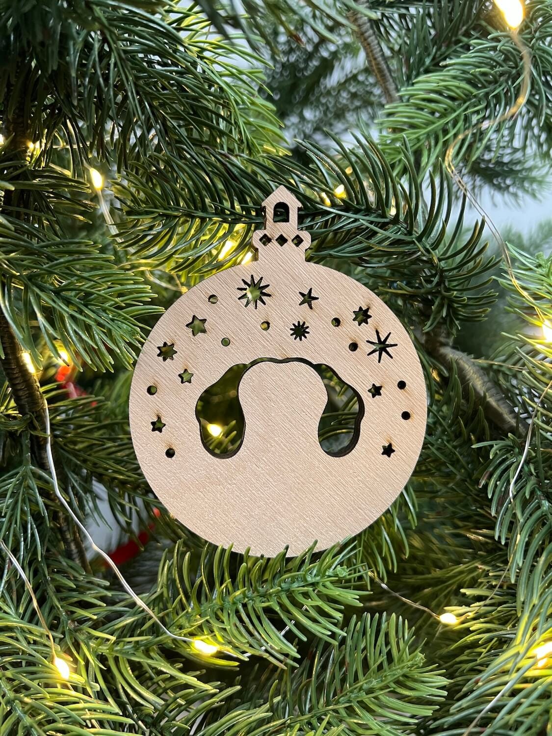 Vsepropejska Vánoční baňka s jezevčíkem – ozdoba na stromeček Typ: Baňka 5