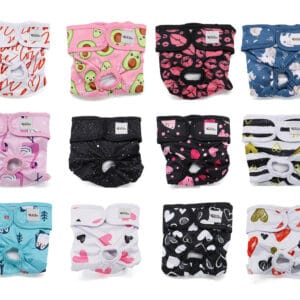 Dusty hárací kalhotky pro psa - vsepropejska.cz Barva: Zlaté srdce