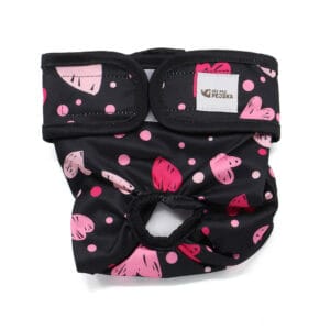 Dusty hárací kalhotky pro psa - vsepropejska.cz Barva: Růžové srdce