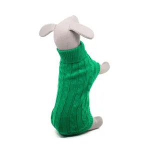 Vsepropejska Arnie elastický svetr pro psa Barva: Zelená