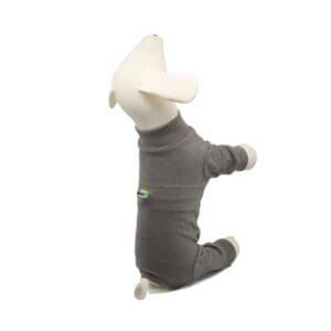 Vsepropejska Cozy pružná kombinéza pro psa Barva: Šedá