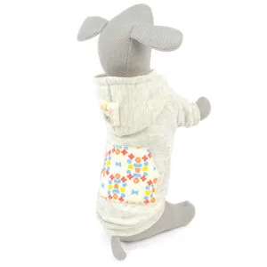 Vsepropejska Frbul mikina s kapucí pro psa Barva: Béžová