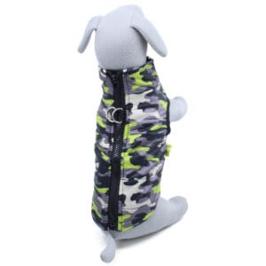 Vsepropejska Knox obleček pro psa na zip Barva: Šedá