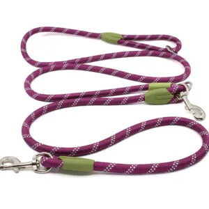 Vsepropejska Lasky přepínací vodítko pro psa | 270 cm Barva: Fialová