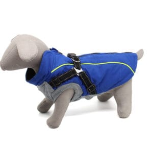 Vsepropejska Stuart obleček pro psa na zip Barva: Modrá