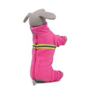 Vsepropejska Warmie fleecová kombinéza pro psa Barva: Růžová