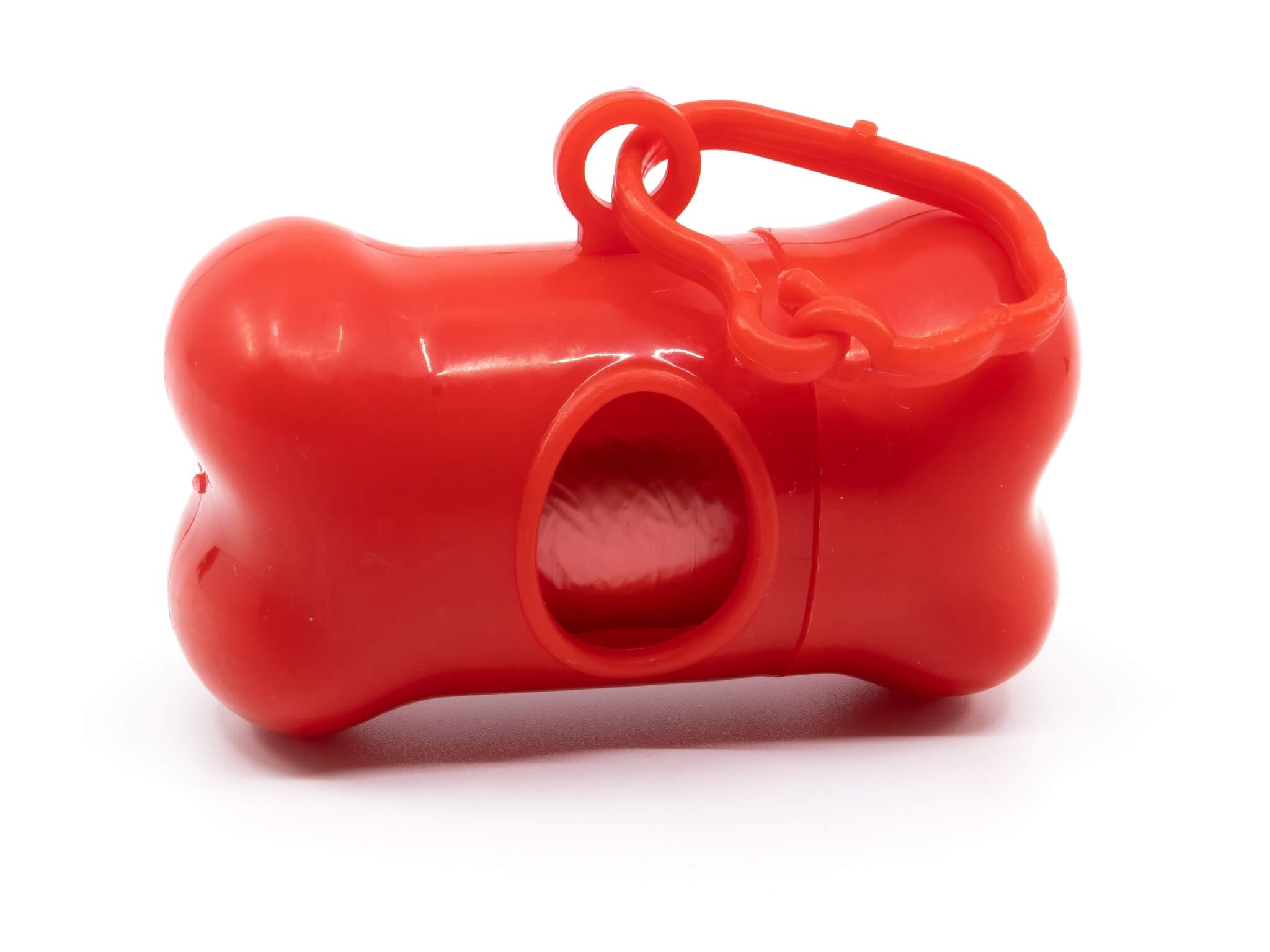 Čibi pouzdro se sáčky na psí exkrementy + 15 sáčků Barva: Červená