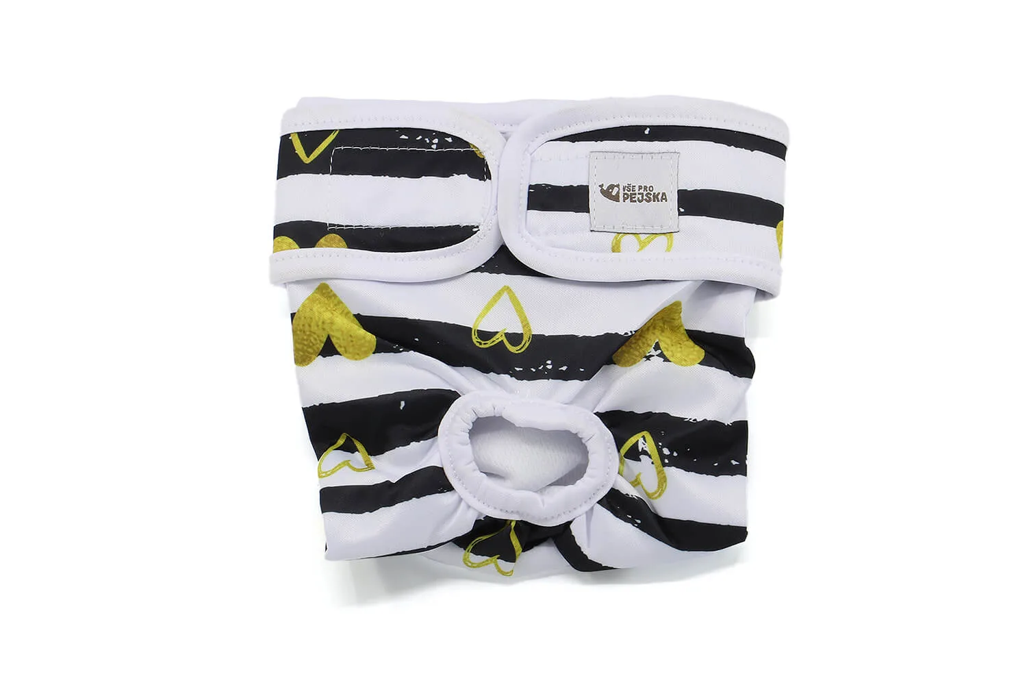 Dusty hárací kalhotky pro psa - vsepropejska.cz Barva: Zlaté srdce