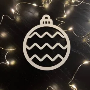 Vsepropejska Bílé Vánoční ozdoby baňky 2 Typ: Baňka 1