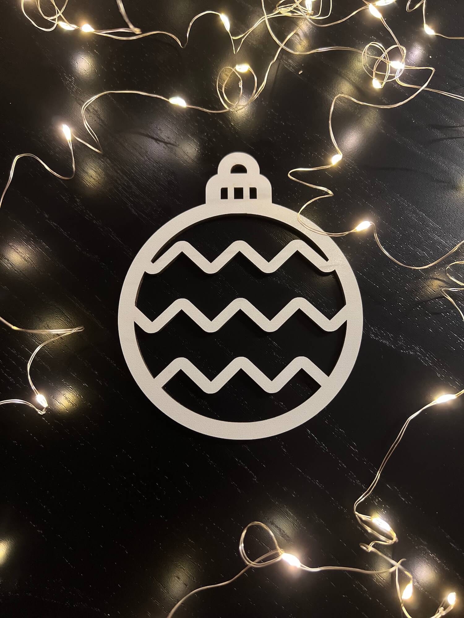 Vsepropejska Bílé Vánoční ozdoby baňky 2 Typ: Baňka 1