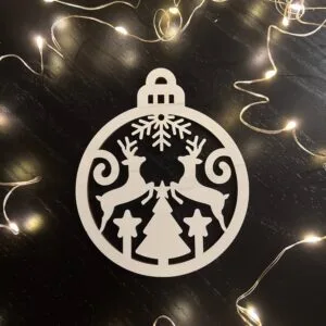 Vsepropejska Bílé Vánoční ozdoby baňky 2 Typ: Baňka 11