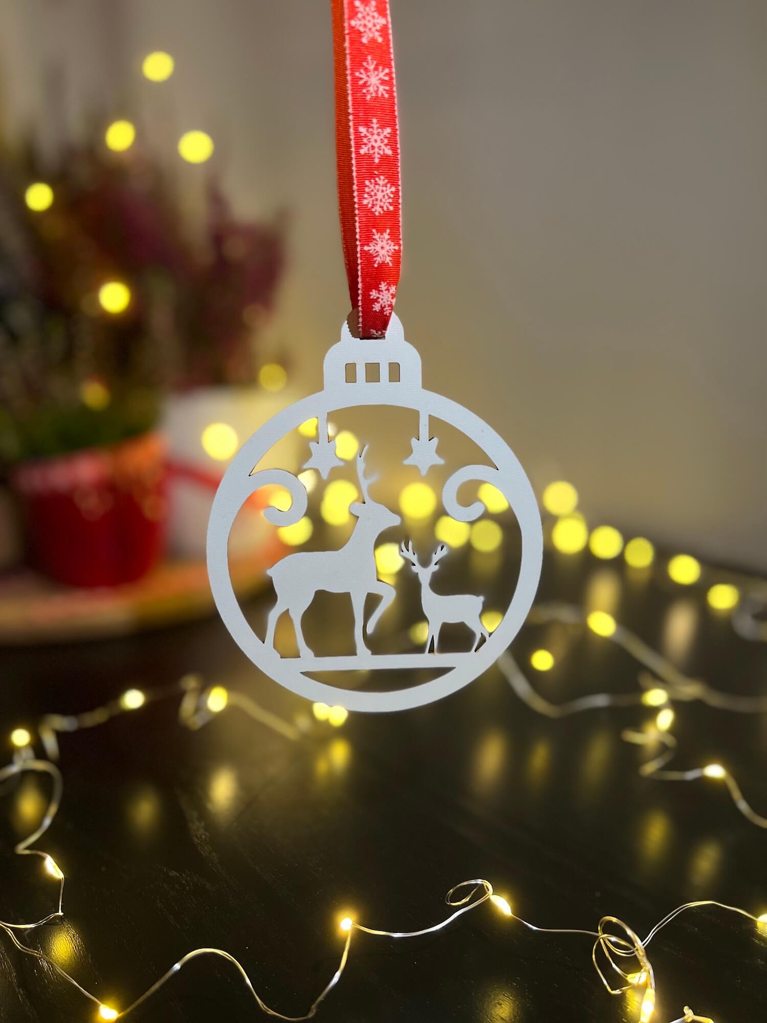 Vsepropejska Bílé Vánoční ozdoby baňky 2 Typ: Baňka 14