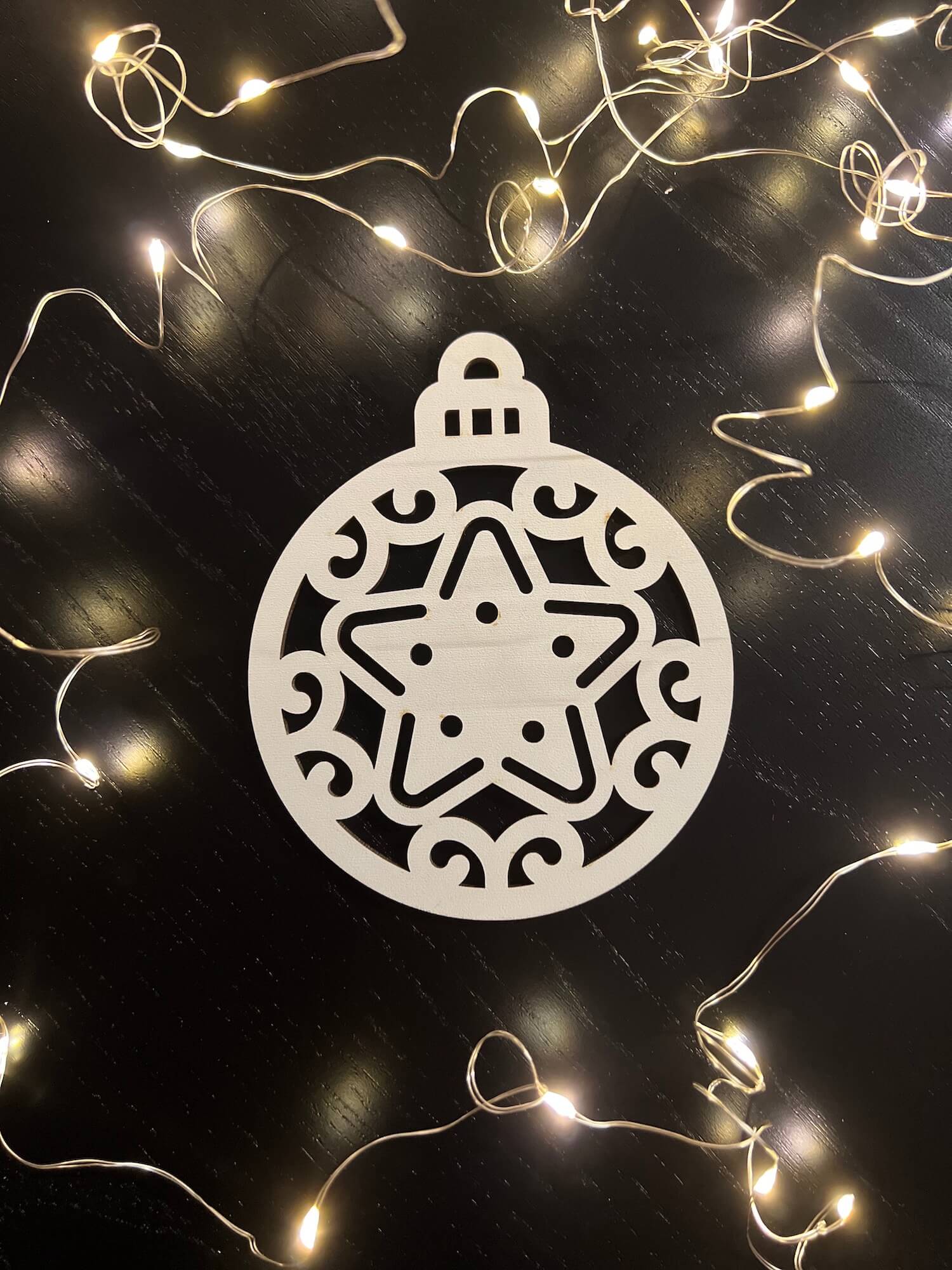 Vsepropejska Bílé Vánoční ozdoby baňky 2 Typ: Baňka 4