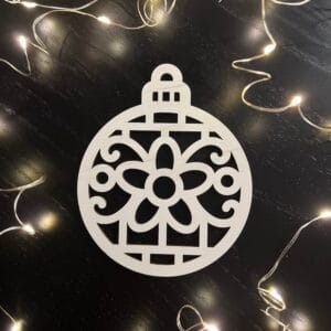 Vsepropejska Bílé Vánoční ozdoby baňky 2 Typ: Baňka 7