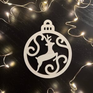 Vsepropejska Bílé Vánoční ozdoby baňky 2 Typ: Baňka 8