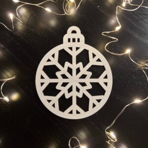 Vsepropejska Bílé Vánoční ozdoby baňky 2 Typ: Baňka 9