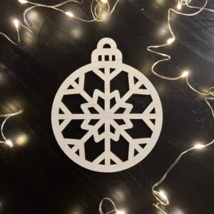 Vsepropejska Bílé Vánoční ozdoby baňky 2 Typ: Baňka 9