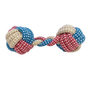 Vsepropejska Color barevná činka pro psa | 18 cm Barva: Modrá