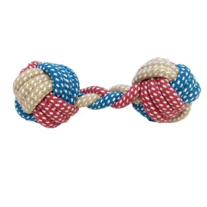 Vsepropejska Color barevná činka pro psa | 18 cm Barva: Modrá