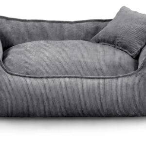 Vsepropejska Finley manšestr pelech pro psa se zipem Barva: Tmavě-šedá