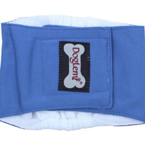 Vsepropejska Jemi protiznačkovací pás pro psa Barva: Modrá