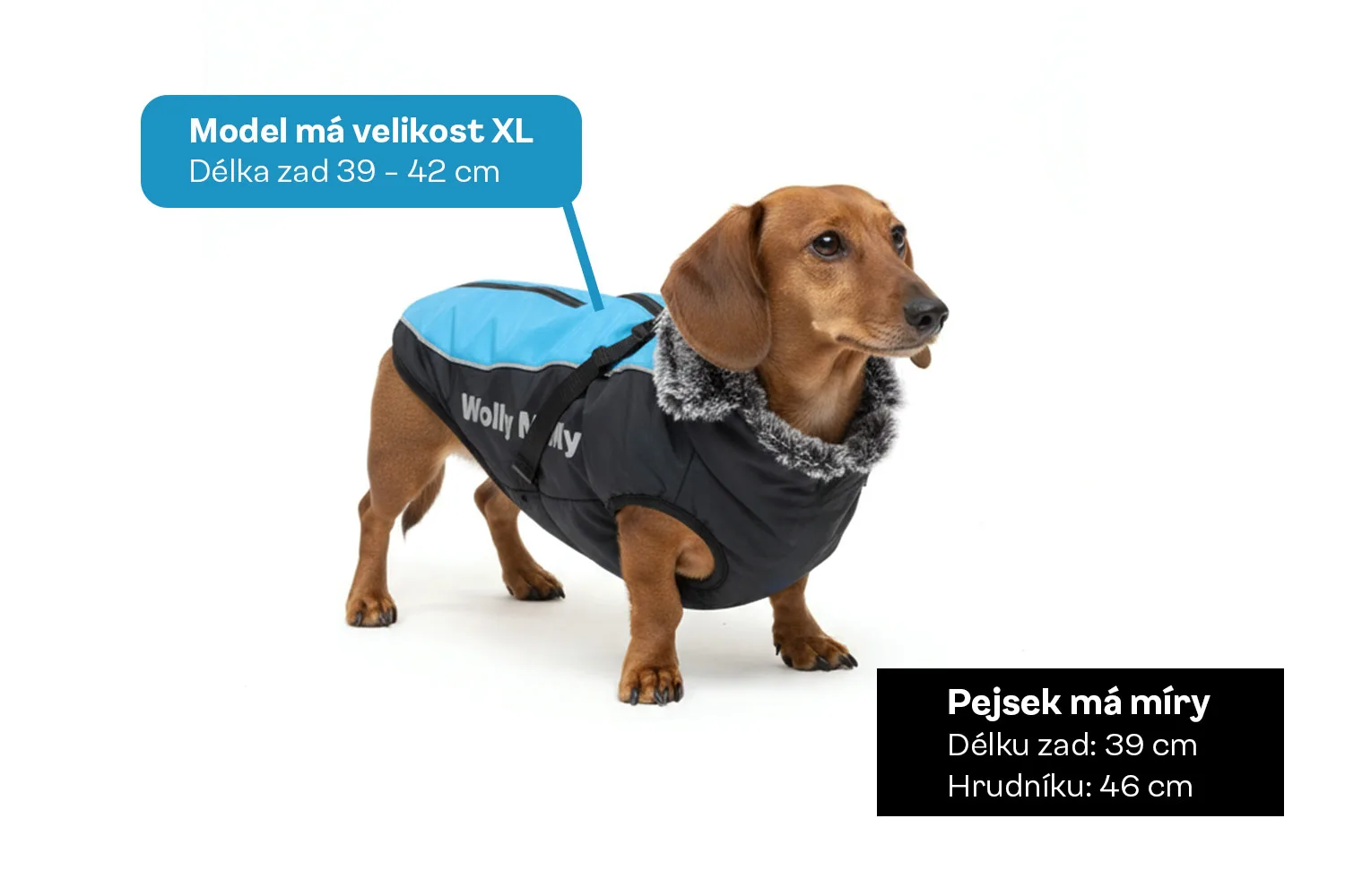 Délka zad (cm): 69 - 72