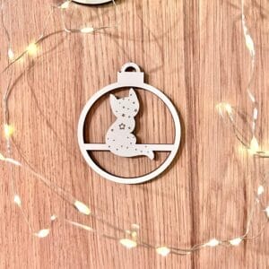 Vsepropejska Vánoční kočka 6 baňka na stromeček Typ: Typ 1