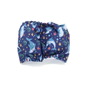 Vsepropejska Carson protiznačkovací pás pro psa Barva: Černá-monstra