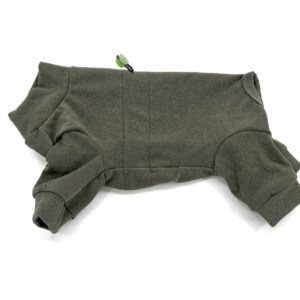 Vsepropejska Cozy pružná kombinéza pro psa Barva: Šedá