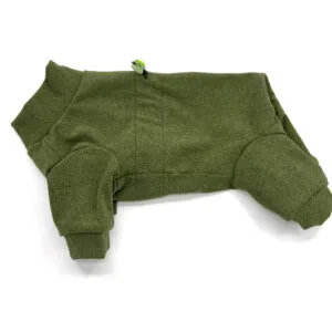 Vsepropejska Cozy pružná kombinéza pro psa Barva: Zelená