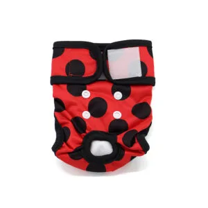 Vsepropejska Gama hárací kalhotky pro psa Barva: Červená