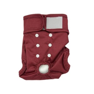 Vsepropejska Gama hárací kalhotky pro psa Barva: Vínová