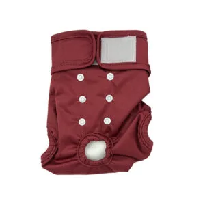 Vsepropejska Gama hárací kalhotky pro psa Barva: Vínová