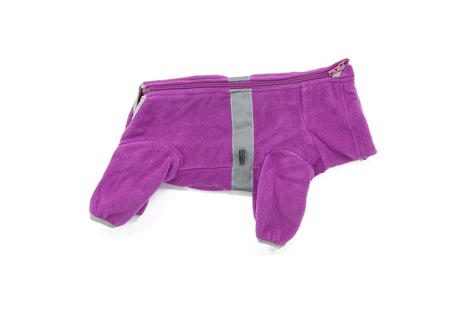 Vsepropejska Komfort fleecová kombinéza pro psa Barva: Fialová