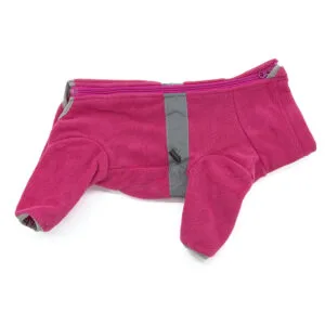 Vsepropejska Komfort fleecová kombinéza pro psa Barva: Růžová