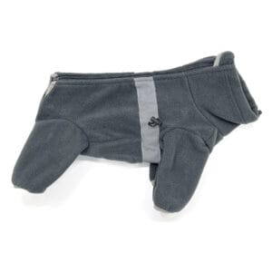 Vsepropejska Komfort fleecová kombinéza pro psa Barva: Šedá
