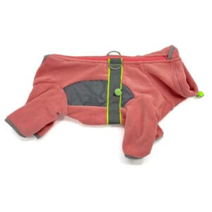 Vsepropejska Mazlík elastická fleecová kombinéza pro psa Barva: Lososová