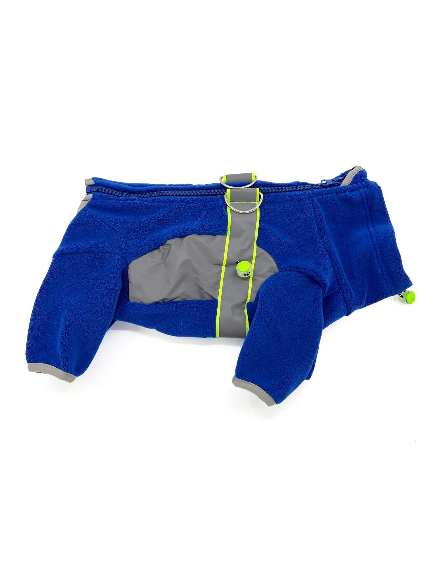 Vsepropejska Mazlík elastická fleecová kombinéza pro psa Barva: Modrá