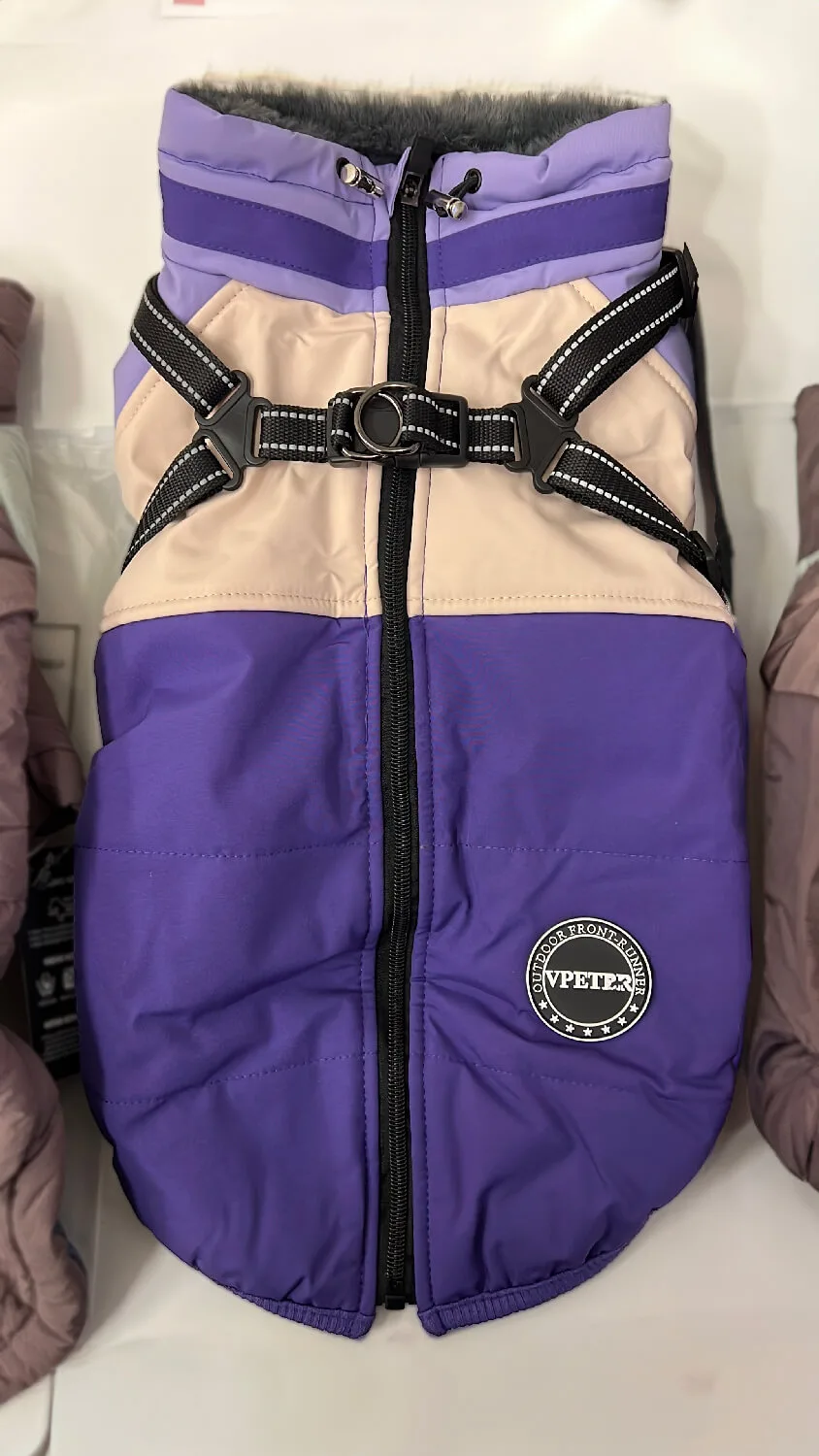 Vsepropejska Nexo zimní bunda pro psa na ZIP Barva: Fialová