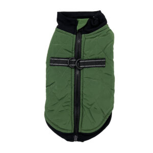 Vsepropejska Shield zimní bunda pro psa na ZIP Barva: Zelená