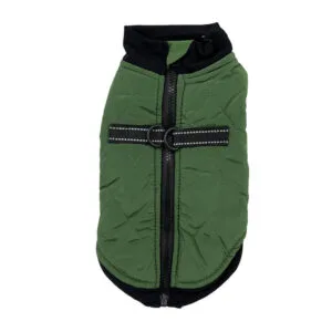 Vsepropejska Shield zimní bunda pro psa na ZIP Barva: Zelená