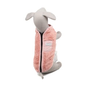 Vsepropejska Softie fleecová mikina pro psa na ZIP Barva: Růžová