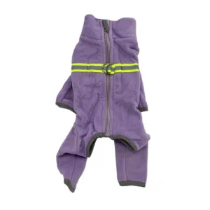 Vsepropejska Warmie fleecová kombinéza pro psa Barva: Fialová