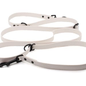 Vsepropejska Flip silikonové přepínací vodítko pro psa | 260 cm Barva: Bílá