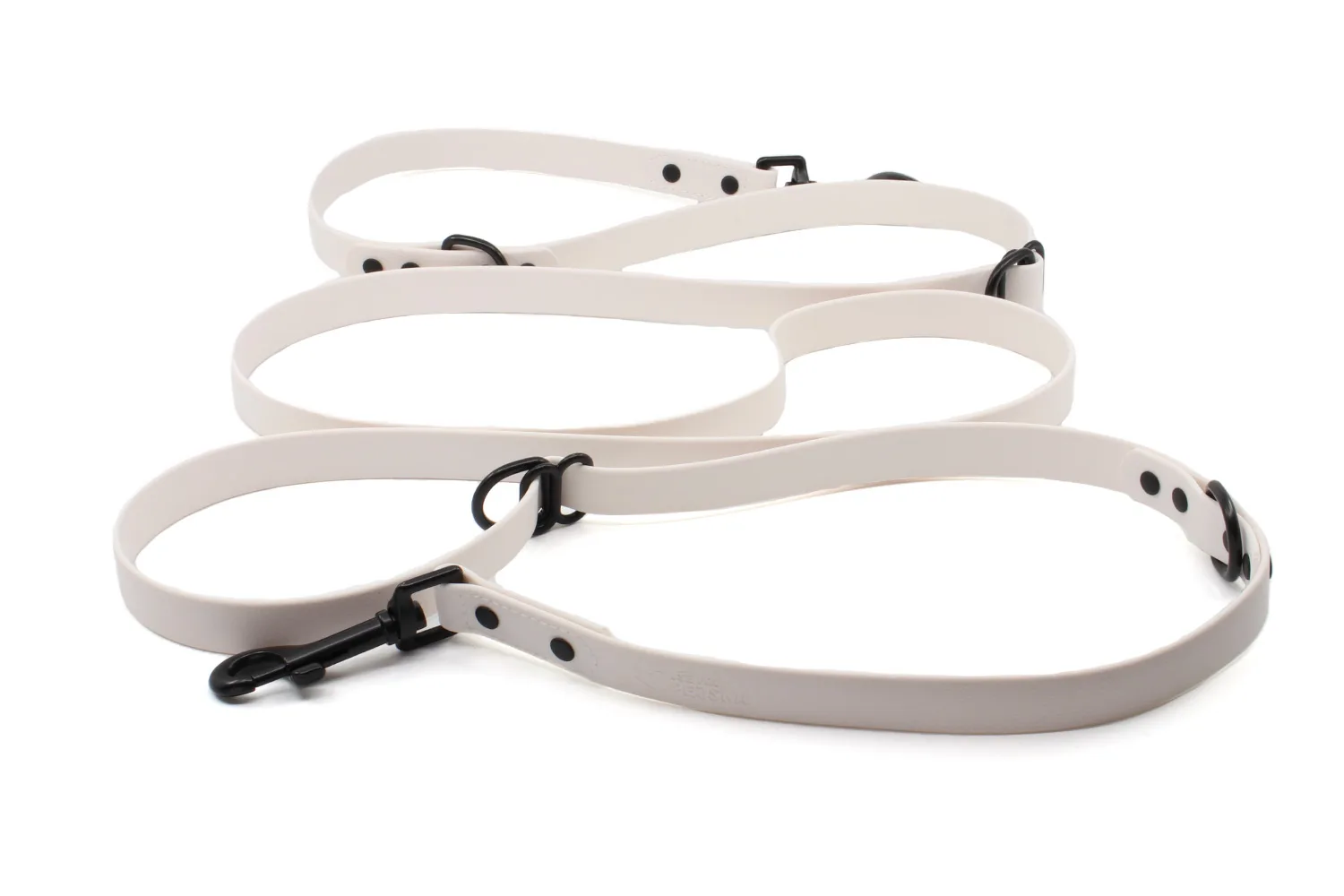 Vsepropejska Flip silikonové přepínací vodítko pro psa | 260 cm Barva: Bílá