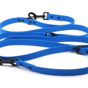 Vsepropejska Flip silikonové přepínací vodítko pro psa | 260 cm Barva: Modrá